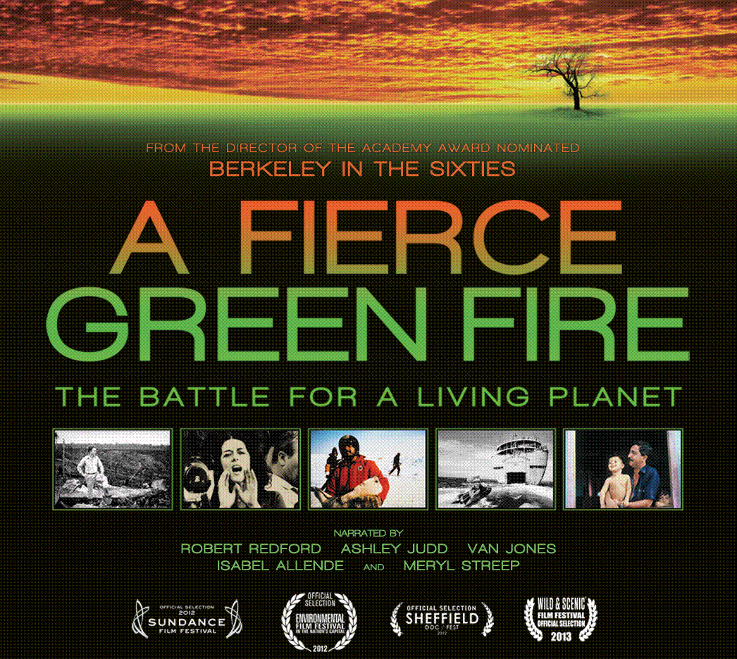 A Fierce green Fire Poster